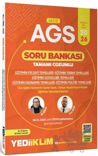 2026 MEB AGS Eğitimin Temelleri ve Temel Kavramlar Türk Milli Eğitim Sisteminin Tamamı Çözümlü Soru Bankası