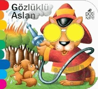 Gözlüklü Aslan - Delikli Kitaplar Serisi