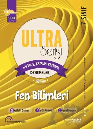 Ultra Serisi 7. Sınıf Fen Bilimleri Deneme Kitabı (45 Föy)