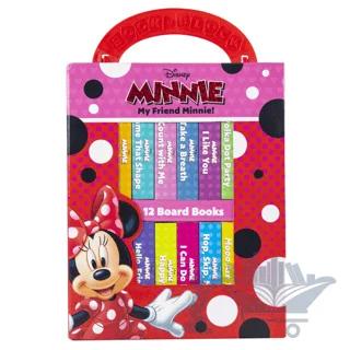 Disney My Friend Minnie Mouse - My First Library 12 Board Book Block Set