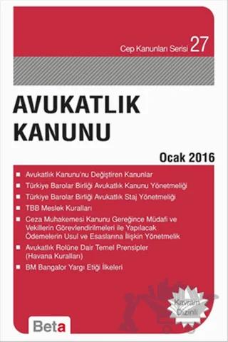 Avukatlık Kanunu