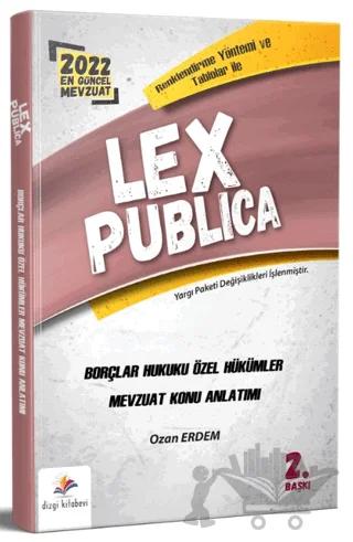 Lex Publica Borçlar Hukuku Özel Hükümler Adli Hakimlik Mevzuat Konu Anlatımı