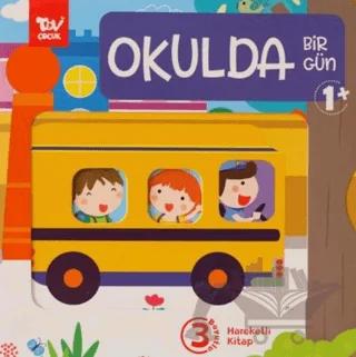 Hareketli 3d Kitap Okulda Bir Gün