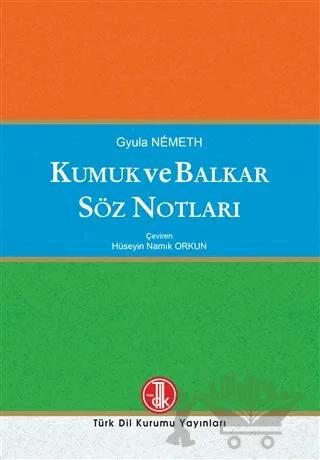 Kumuk ve Balkar Söz Notları