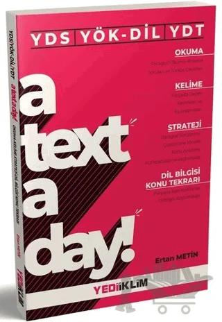 2021 YDS YÖK-DİL YDT A Text A Day Okuma Kelime Strateji Dil Bilgisi Konu Tekrarı