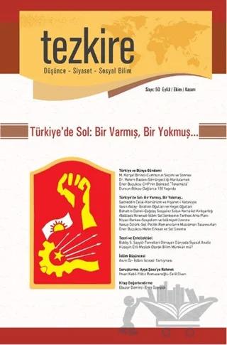 Tezkire Dergisi Sayı: 50 Eylül-Ekim-Kasım
