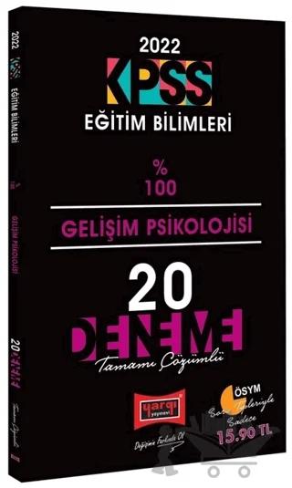 2022 KPSS Eğitim Bilimleri Gelişim Psikolojisi %100 20 Deneme Çözümlü