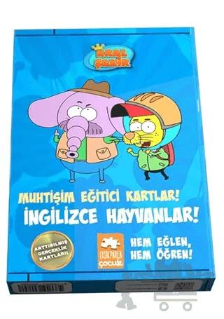 Muhtişim Eğitici Kartlar! - İngilizce Hayvanlar!