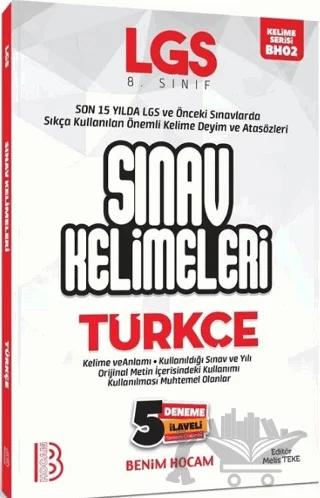 LGS Türkçe Sınav Kelimeleri 5 Deneme İlaveli