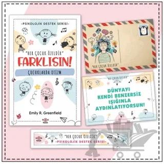 Çocuklar İçin Psikolojik Destek Serisi - Çocuklarda Otizm - Kartpostal ve Ayraç