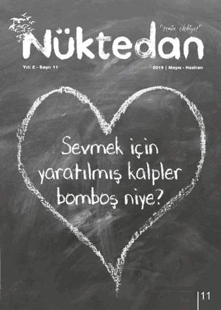 Nüktedan Dergisi Sayı: 11 Mayıs - Haziran 2019