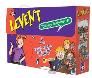 Levent Türkiye'yi Geziyorum 6 Set (5 Kitap Takım)