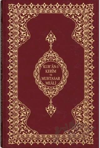 Kur’an-ı Kerim ve Muhtasar Meali (Orta Boy - Renkli - Sade)