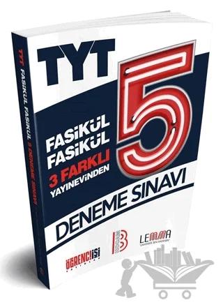 TYT 3 Farklı Yayınevinden 5 Fasikül Deneme