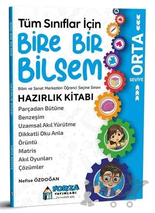 Tüm Sınıflar İçin Bire Bir Bilsem Orta Seviye Hazırlık Kitabı