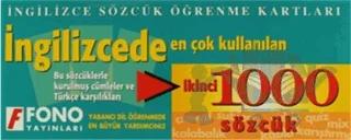 İngilizcede İkinci 1000 Sözcük Kartları