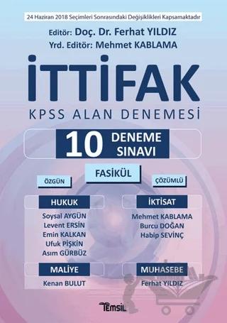 İttifak KPSS Alan Denemesi Tamamı Çözümlü 10 Fasikül Deneme Sınavı
