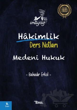 İmtiyaz Hakimlik Ders Notları Medeni Hukuk