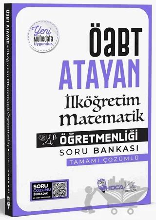 ÖABT İlköğretim Matematik Öğretmenliği Atayan Soru Bankası Çözümlü