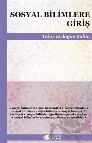 Sosyal Bilimlere Giriş