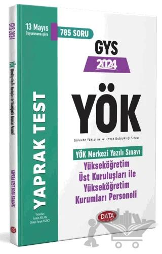YÖK Üst Kuruluşları ile YÖK Personeli GYS Yaprak Test