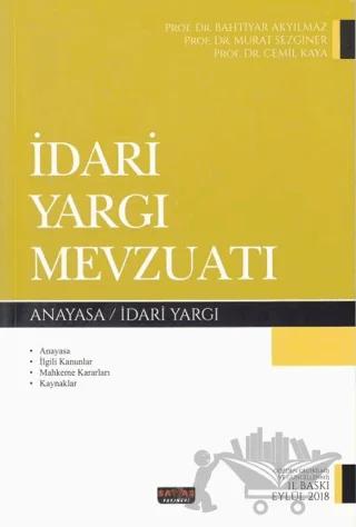 İdari Yargı Mevzuatı