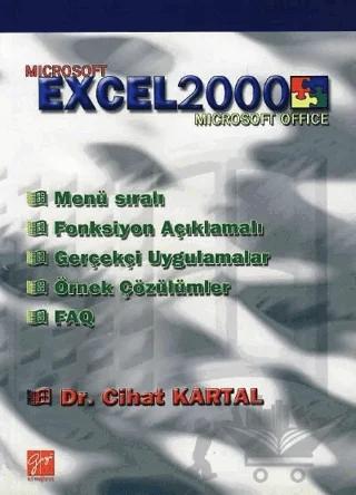 Excel 2000 Microsoft Office – Cihat Kartal – Gazi Kitabevi kitap kapağı