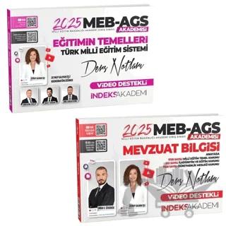 2025 MEB AGS Akademisi Eğitimin Temelleri + Mevzuat Bilgisi Video Ders Notları 2 li Set