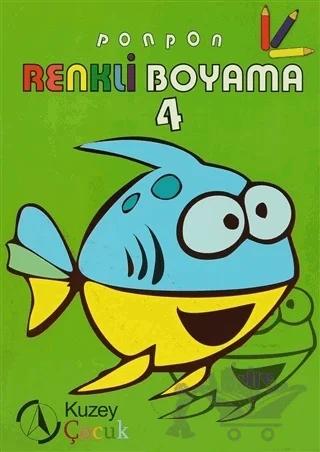 Ponpon Renkli Boyama 4