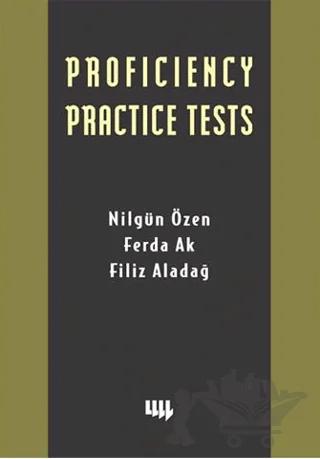 Proficiency Practice Tests – Ferda Ak, Filiz Aladağ, Nilgün Özen – Literatür Yayıncılık kitap kapağı