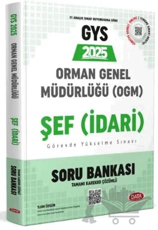 Orman Genel Müdürlüğü GYS Şef (İdari) Karekod Çözümlü Soru Bankası