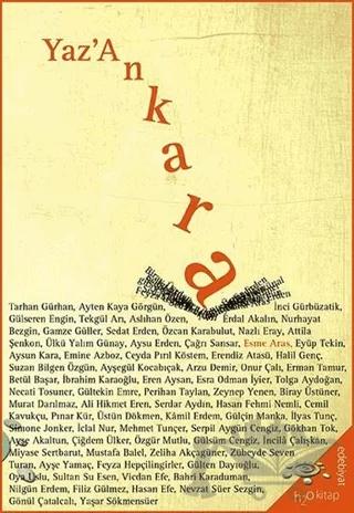Yaz’Ankara – Esme Aras – h2o Kitap kitap kapağı