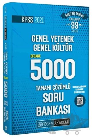 KPSS Genel Yetenek Genel Kültür Efsane 5000 Soru Bankası