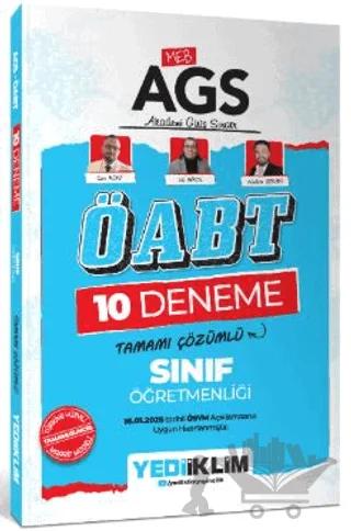 2025 MEB AGS ÖABT Sınıf Öğretmenliği Tamamı Çözümlü 10 Deneme Sınavı