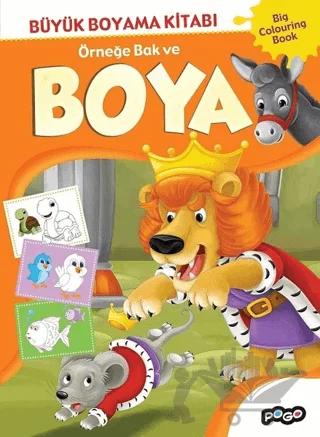 Büyük Boyama Kitabı 3 (Turuncu)