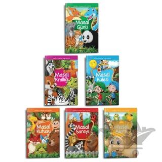 Sihirli Masallar (6 Kitap Takım) – Kolektif – Siyah Beyaz Yayınları kitap kapağı