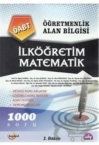 Öğretmenlik Alan Bilgisi - İlköğretim Matematik ÖABT