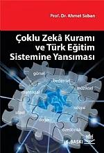 Çoklu Zekâ Kuramı ve Türk Eğitim Sistemine Yansıması – Ahmet Saban – Nobel Yayın kitap kapağı