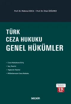 Türk Ceza Hukuku Genel Hükümler