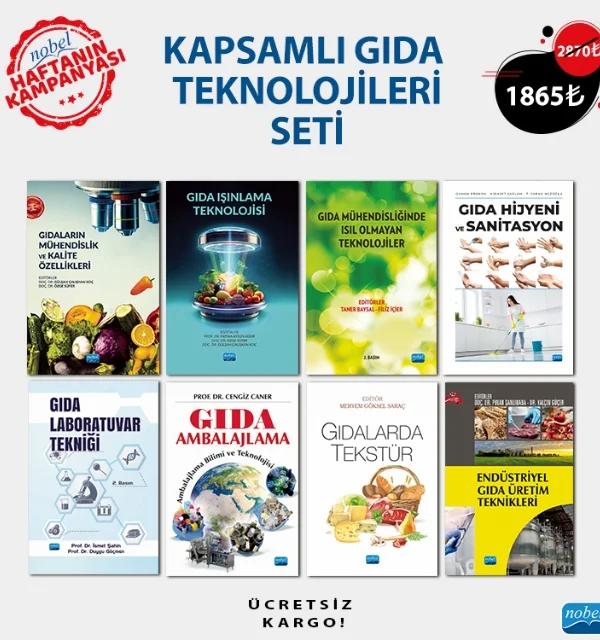 KAPSAMLI GIDA TEKNOLOJİLERİ SETİ – Abdullah Özonur, Ahmet Hacıoğlu, Ali Adnan Hayaloğlu, Aslı Yorulmaz, Ayhan Filazi, Ayşe Gürsoy, Belma Şenol, Berrin Özkaya, Cansu Ekin Gümüş Bonacına, Çağlar Gökırmaklı, Çetin Kadakal, Derya Atalay, Ebru Şenel Özkan, Elif Ayşe Anlı, Ender Sinan Poyrazoğlu, Erşan Karababa, Erva Parıldı, Esra Şentürk – Haftanın Kampanyası kitap kapağı