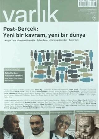 Varlık Edebiyat ve Kültür Dergisi Sayı: 1316 Mayıs 2017