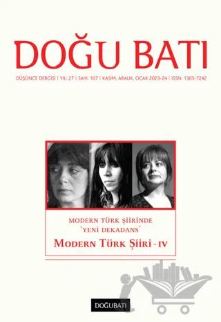 Doğu Batı Düşünce Dergisi Yıl: 27 Sayı: 107 - Modern Türk Şiiri 4