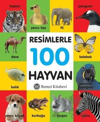 Resimlerle 100 Hayvan (Küçük Boy)