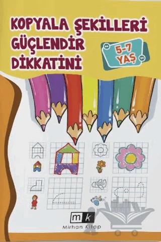 Kopyala Şekilleri Güçlendir Dikkatini 5-7 Yaş