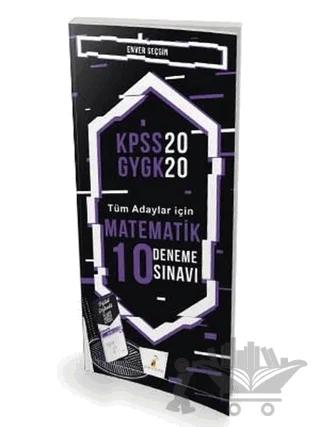 KPSS 2020 GYGK - Tüm Adaylar İçin Matematik 10 Deneme Sınavı
