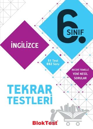 6. Sınıf İngilizce Tekrar Testleri