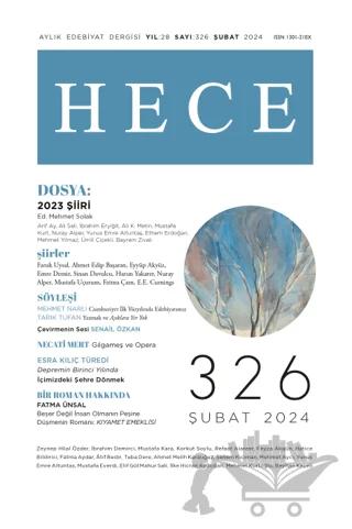 Hece Dergisi - Sayı: 326 Şubat 2024