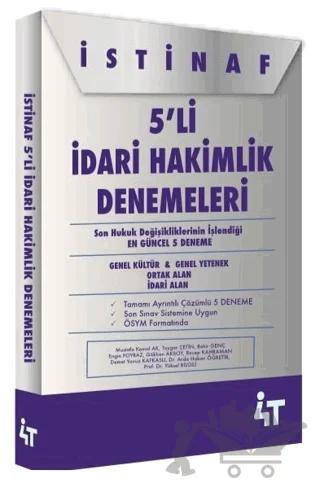 İstinaf 5'li İdari Hakimlik Denemeleri