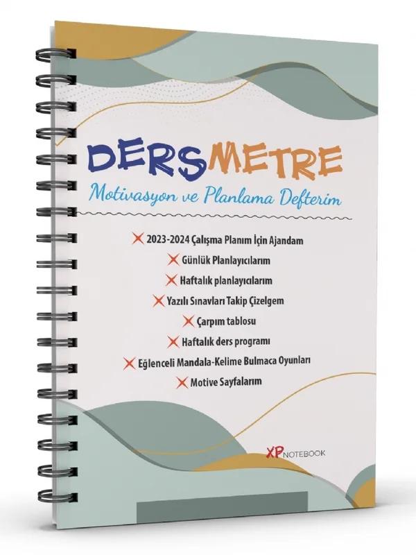 DERSMETRE Motivasyon ve Planlama Defteri / Günlük ve Haftalık Planlayıcı