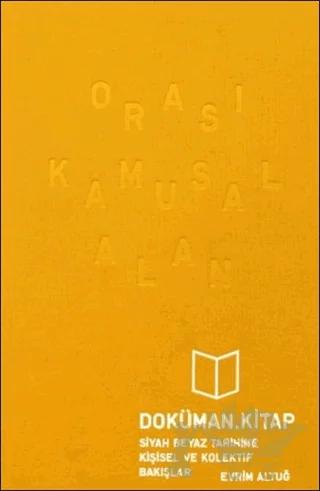 Orası Kamusal Alan – Evrim Altuğ – Siyah Beyaz Sanat Galerisi kitap kapağı